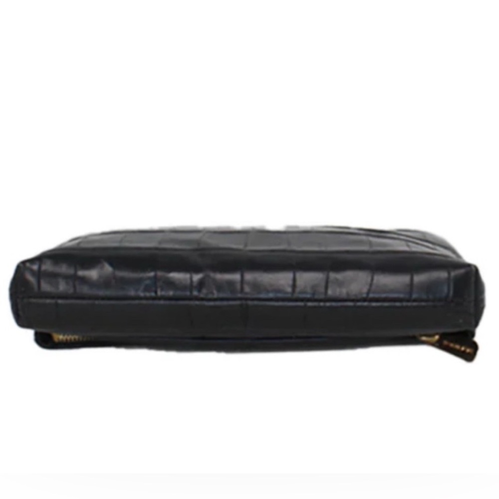 Michael Kors Calf Hair and Black Croc Print Crossbody bag clutch - Picture 4 of 12